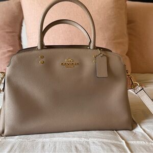 Coach Tan Leather Handbag